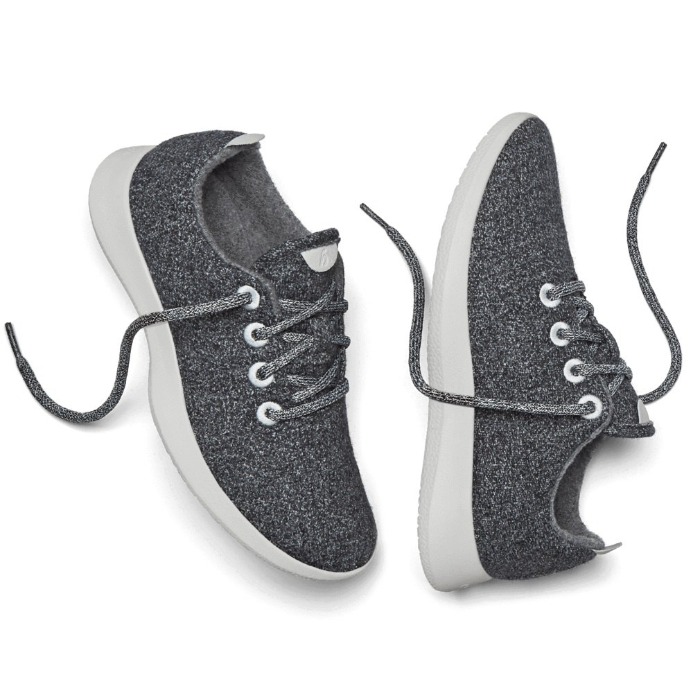 Allbirds Women\'s Sneakers Dark Grey - Wool Runners - 29608CUBM